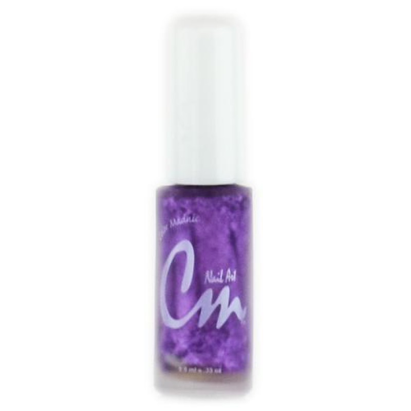 CM Nail Art, Basic, NA23, Purple Glitter, 0.33oz 